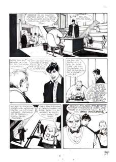 Mari, Nicola - 1 Original page - Dylan Dog Gigante #17 - "La statua di carne" - 2008 | Catawiki