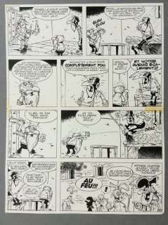 Remacle | Original page (p.10)  - Ouwe Niek  - In vlammende worde | Catawiki