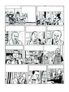 Marniquet, Frédéric - Planche originale - Spirits of Scotland T3 - Le Trésor du pendu - (2022) | Catawiki