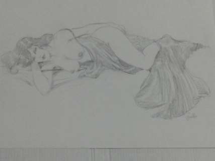 Frollo Leone - 1 Original drawing - Naga - Pin Up | Catawiki