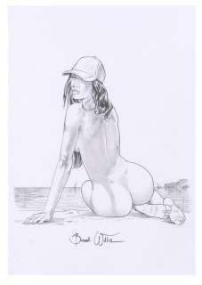 Bondi, William - 1 Original drawing - Pin Up 03 - 2024 | Catawiki