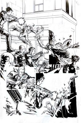 Gene Ha | Gene Ha -Justice League - Issue # 7 Page # 2 | Panel Punk Comics Originals