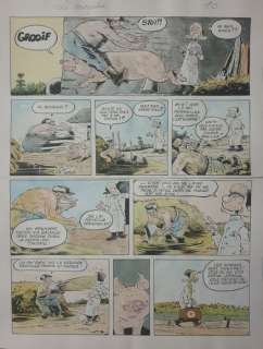 Dimitri - 1 Original colour page - Le Goulague