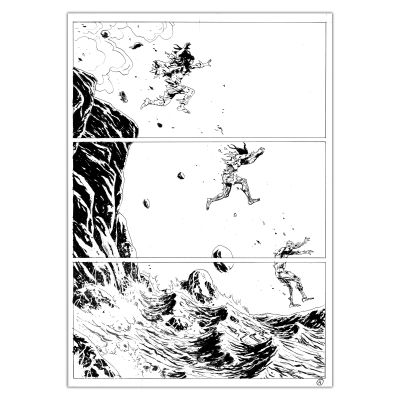 Jérémie Gasparutto | Le chemin derrière la maison - Planche originale 70 | Achetez de l’Art