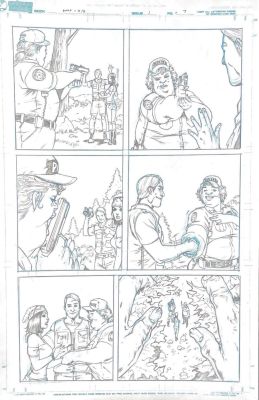 Tim Seeley | Tim Seeley - HACK / SLASH -Bump Issue #1 Page #7 | Panel Punk Comics Originals