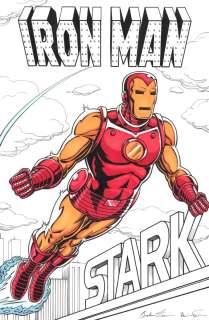 Brendon And Brian Fraim - Iron Man Painted Art Commission - Signed