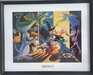 Carl Barks - Halloween in Duckburg | Catawiki