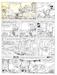 Dupa | Chlorophylle, planche n°14 Ã  l’encre de Chine… | Millon