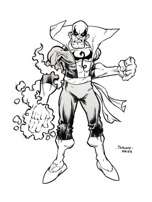 Davey Deforne | Davey DeForne - Iron FIst | Panel Punk Comics Originals