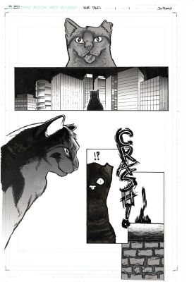 Davey Deforne | Davey DeForne - Nine Tales Issue #1 Page 1 | Panel Punk Comics Originals