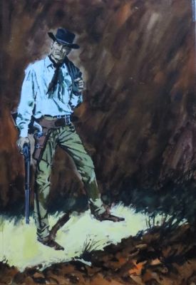 Rafael Cortiella | Original cover art: Huracán #83 / Fantasmas – Cortiella | Origin Of Comics