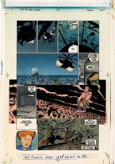 Lynn Varley - The Dark Knight Returns #3 Pg.25 Painted Art