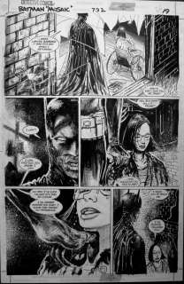 Frank Teran | DETECTIVE BATMAN MOSAIC #732 PG 19 | Black Line Fever