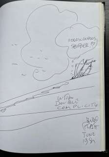 Pratt, Hugo - 1 Original commission drawing in album - Hugo Pratt 50 - 1981 | Catawiki