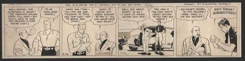 Noel Sickles - Scorchy Smith 8/28/35 Daily