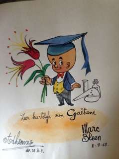 Sleen, Marc | Original illustration  - Adhemar  - (1968) | Catawiki