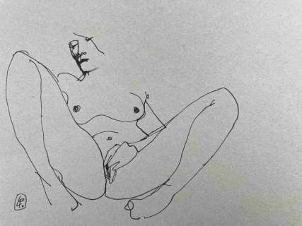 Frollo, Leone - 1 Original drawing - Solitudine | Catawiki