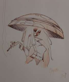 Cromwell - 1 Original drawing - Anita Bomba | Catawiki