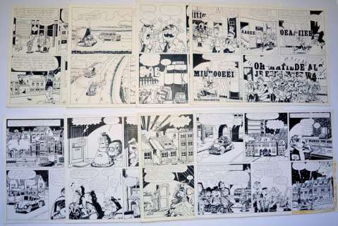 Straatman, Ruud | 8 Original pages  - (1980 / 1990) | Catawiki