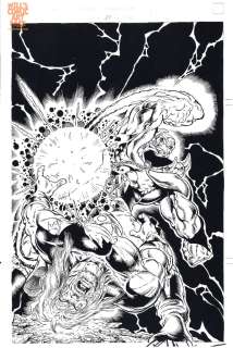 Tim Tyler Angel Medina - Dreadstar #61 Cover (First, 1990)