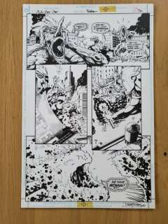 Barry Kitson - 1 Original page - JLA - JLA-Year one-Iss:12-signed - 1999 | Catawiki
