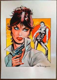 Romero, Enrique Badia | Original cover in colour  - Modesty (Miranda) Blaise  - (2015) | Catawiki