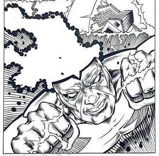 Peter Palmiotti - 1 Original page - Shadowflame - Shadowflame #2 - 2003 | Catawiki