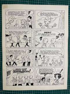 Greg - 1 Original page - Fleurette - 1960 | Catawiki