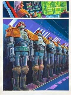 Benet, Manuel - 1 Original colour page - Judge Dredd - Have you told Dredd? | Catawiki