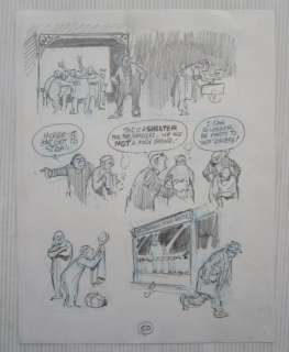 Will eisner - Original Sketch Page (p.50) The power - Invisible people - 1 croquis original - 1993 | Catawiki