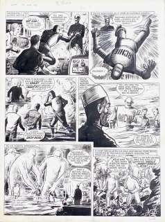 Ted Kearon, Robot Archie original page 1966 | Comic Art Masters