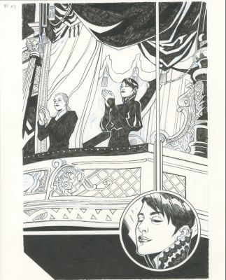 CATWOMAN INHERITANCE VOL 7 PAGE 3 - ORIGINAL ART BY DAVID MESSINA | Scott’s Collectables