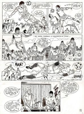 Raymond Reding | Lot 461 - Eric Castel, La maison du cormoran, planche originale à l’encre de chine. | Septimus
