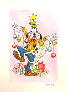 Fernandez, Tony | Original drawing   - GOOFY 4  - Disney Art X-Mas | Catawiki