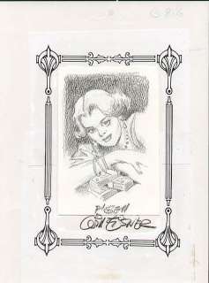 P’Gell - original tegning - Will Eisner | ComicGarden