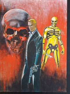 Romanini, Giovanni - 1 Original colour drawing - Kriminal - Anthony Logan alias Kriminal - 2017 | Catawiki