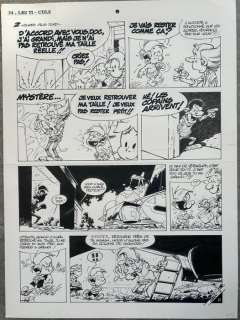 Seron, Pierre - 1 Original page - Les Petits Hommes T38 - Miss Percil - 2001 | Catawiki