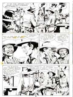 Ticci, Giovanni - 1 Original page - Tex #272 - "il disertore" - 1983 | Catawiki