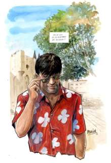 Berlion, Olivier - 1 Original colour drawing - Tony Corso - 2024 | Catawiki