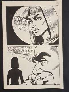 Magnus & Bunker - 1 Original page - Satanik - Tema: Cos’è la Morte - 1967 | Catawiki