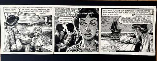 Wijn, Piet - 1 Bande originale - Aram V21 - De vorst van Suprania - Strook34 - 1957 | Catawiki