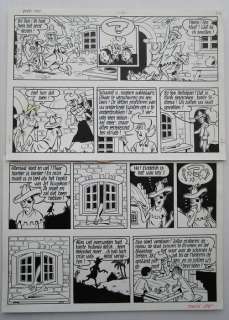 Studio Vandersteen - 1 Original page - Suske en Wiske 68 - Het eiland Amoras - 1967 | Catawiki