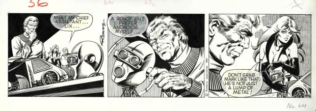 Enric Badia Romero | Axa: The escapist / Original daily strip #1956 – Romero | Origin Of Comics