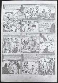 Berserik, Teun - 1 Original preliminary page - Blake & Mortimer T28 - Le Dernier Espadon - 2021 | Catawiki