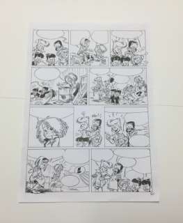 Krings, Jean-Marc - 1 Original page - La Ribambelle T7 - La Ribambelle reprend du service - 2011 | Catawiki