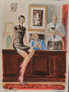 Zuccheri, Laura - 1 Original colour drawing - Julia - 2008 | Catawiki