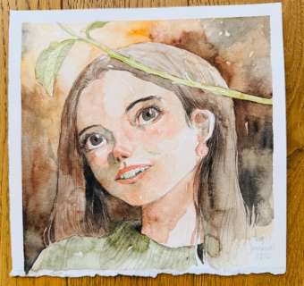 Sandoval, Tony - 1 Original colour drawing + artbook - Nature - 2020 | Catawiki