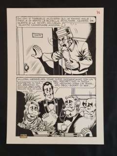 Magnus & Bunker - 1 Original page - Alan Ford - Vuoi Venire in Crociera con Me? | Catawiki