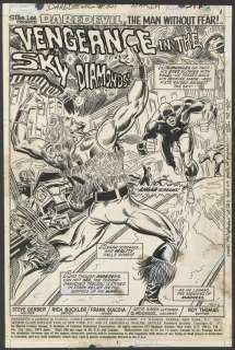 Buckler, Rich - DAREDEVIL (1964-98) #101 Title Splash | ComicConnect