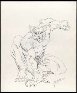 Liefeld, Rob - BEAST Illustration | ComicConnect